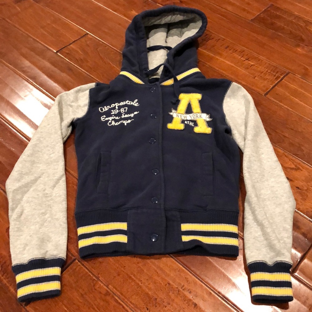 Jersey letterman jacket